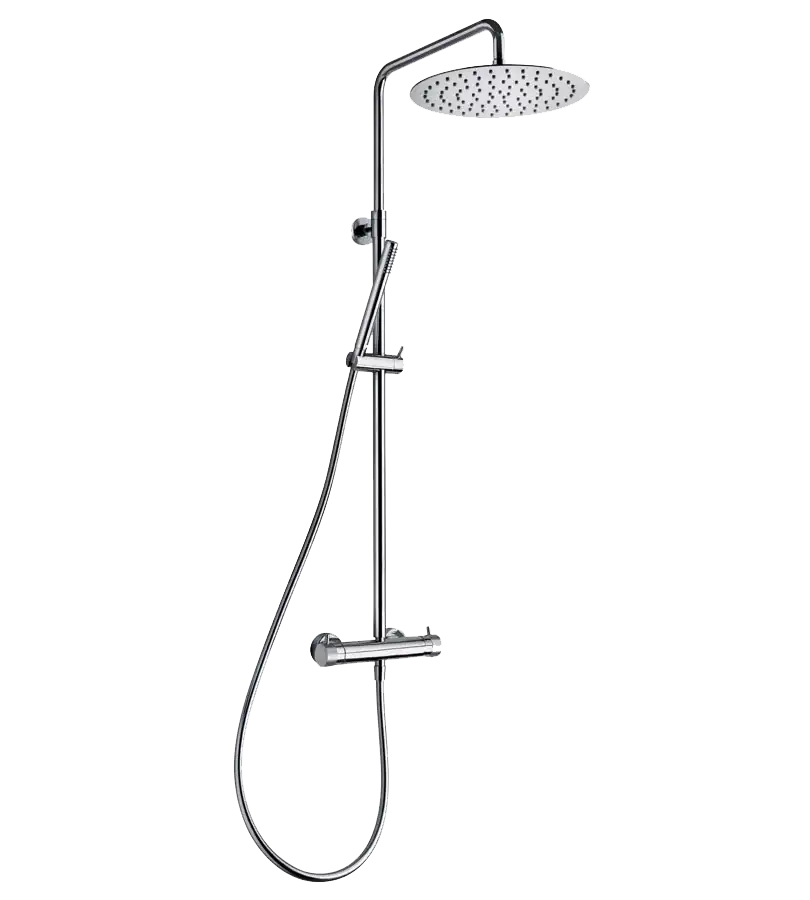 photo COLONNE DE DOUCHE RONDE TECHNO LUXE 300 1JET