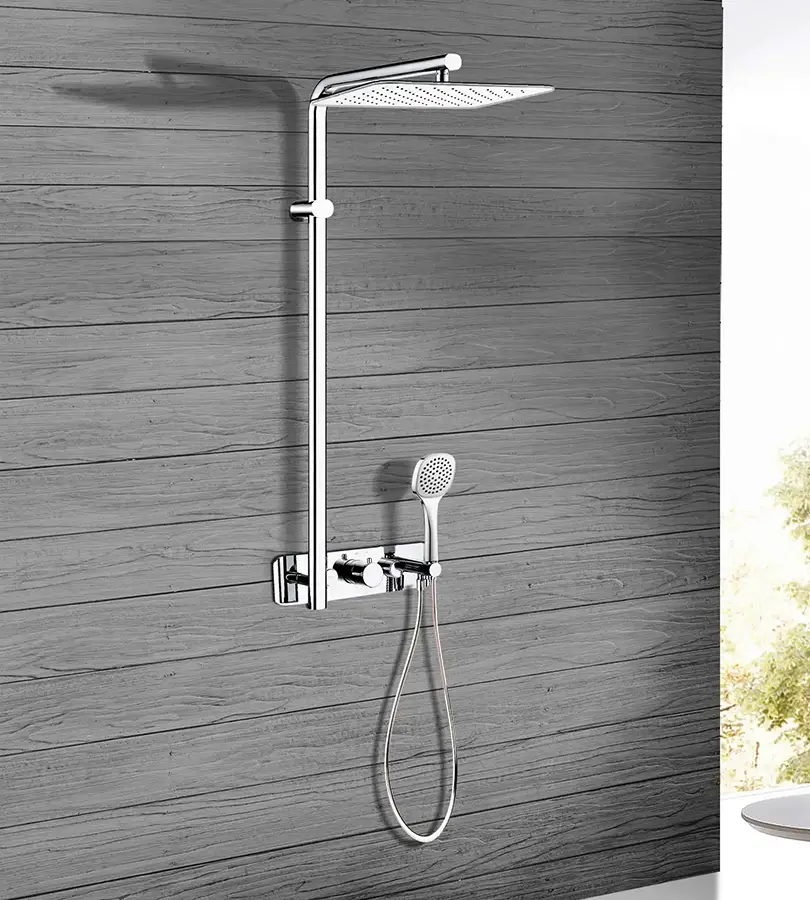 photo COLONNE DE DOUCHE ONIX CHROME